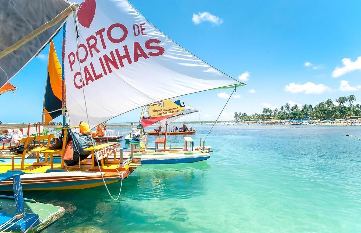 Marulhos Resort Beach - 2 Quartos & 1 Quarto Pôrto das Galinhas Екстериор снимка